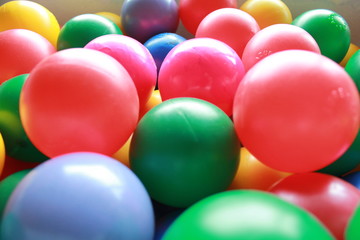 colored balls