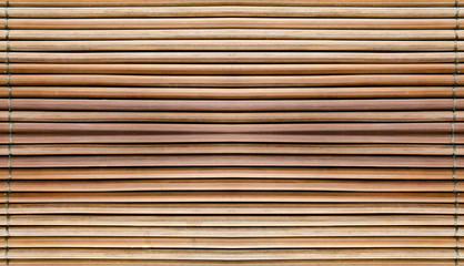 Bamboo wood blind window seamless background