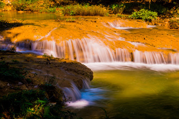 Water flowing in Doi Phu Nang national park