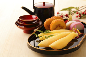 おせち料理　Japanese New Year dishes
