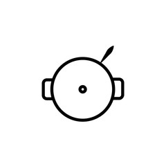 pan with spoon icon