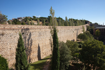 Passeig de la Muralla City Wall of Girona