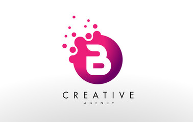 Letter B Logo. B Letter Design Vector