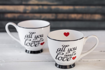 Valentine's day Cup of tea © puhimec