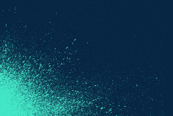 sprayed graffiti effect background in blue tones