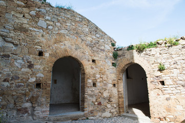 Old city Craco in Basilicata