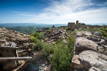 Old city Craco in Basilicata