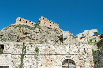 Old city Craco in Basilicata