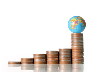  Coins graph stock market