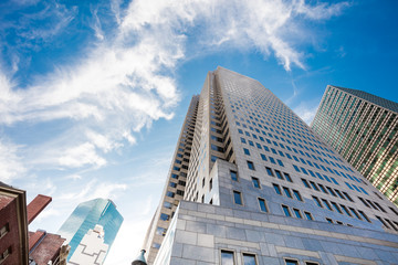 Naklejka premium tall buildings of new york