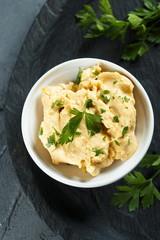 Traditional cheese dip Obatzter