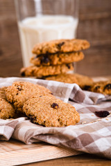 Oatmeal cookies. 