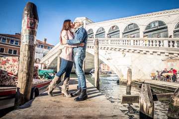 Couple in Venice