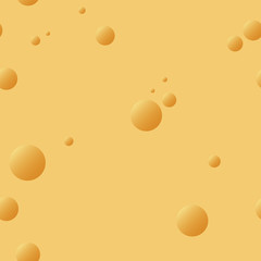 Cheese Texture Pattern for Vector Background illustration.
