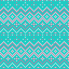Traditional knitting pattern for Ugly Sweater