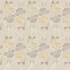 floral seamless pattern