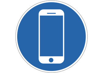Schild Handy erlaubt