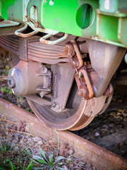 Das Rad vom G&uuml;terzug