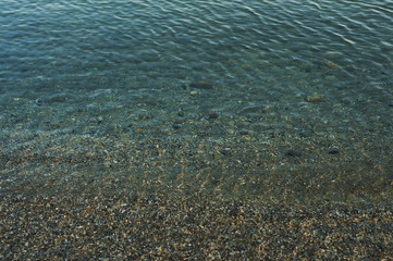 texture of sea water