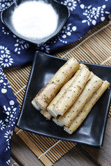 Iron stick yam whith sugar