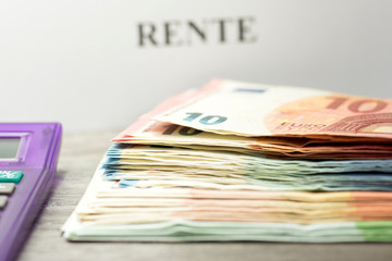 Geld und die Rente