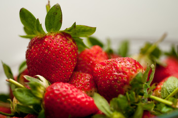 strawberry closeup