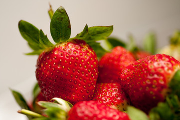 strawberry closeup
