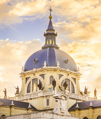 Fototapeta premium The Cathedral of Madrid