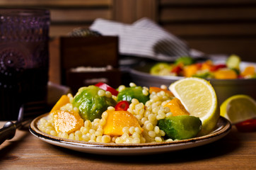 Pasta with vegetables