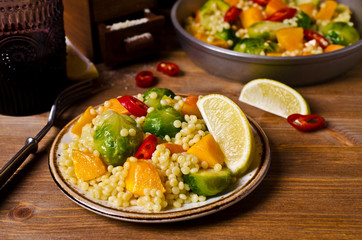 Pasta with vegetables