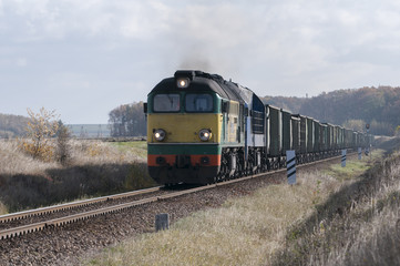 Obraz premium Freight train