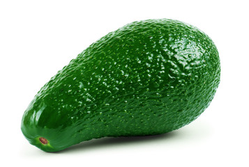 Avocado On White Background