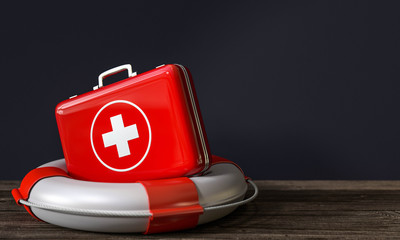 3d Rettungsreifen mit Arztkoffer