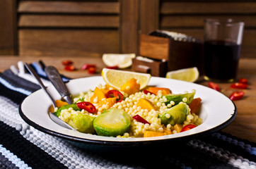 Pasta with vegetables