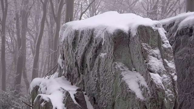 Buntsandstein, Monolith, Fels, Sandstein, 4K