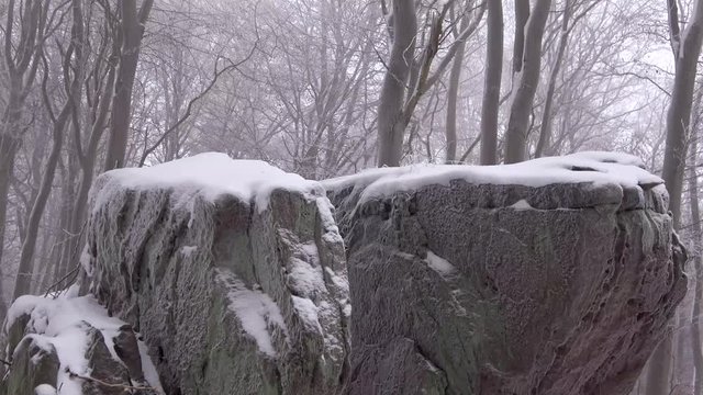 Buntsandstein, Monolith, Fels, Sandstein, 4K