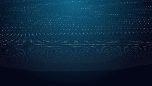 3d Space Dots Background Loopable