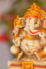 Fototapeta premium Hindu Gods Ganesha Statue