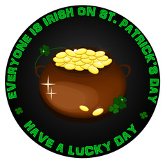 st.patrick's day logo