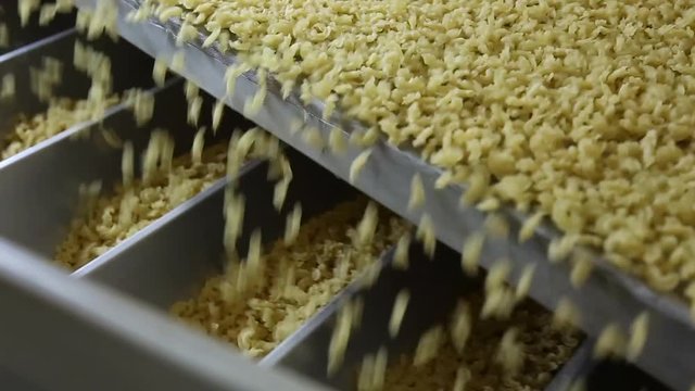 equipment for production and packing of pasta