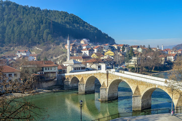 Obraz premium Old bridge / Konjic - Bosnia and Herzegovina