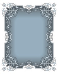 Vintage Frame Ornament vector