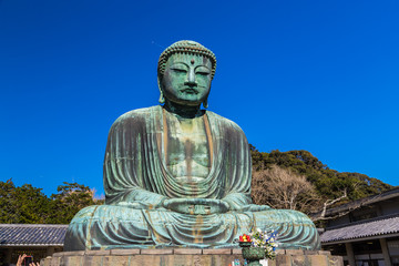 Fototapeta premium The Great Buddha in Kamakura. Located in Kamakura, Kanagawa Prefecture Japan.