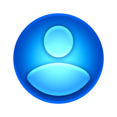 イラスト素材: ユーザーマークアイコン