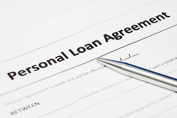 Personal loan agreement