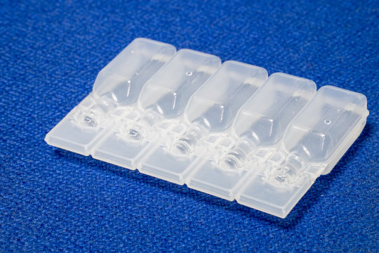 IV solution plastic bottle ampule