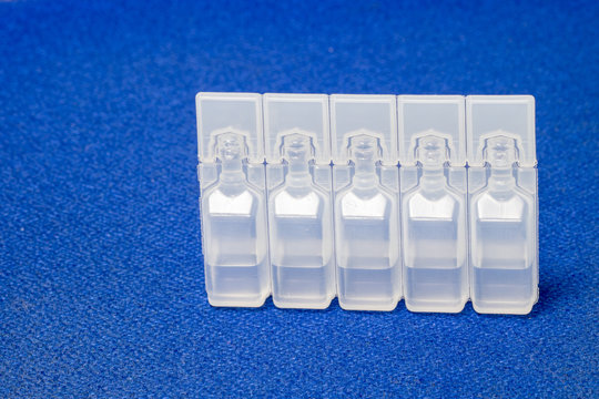 IV solution plastic bottle ampule