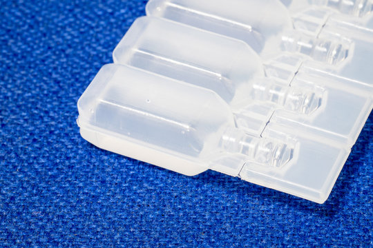 IV solution plastic bottle ampule