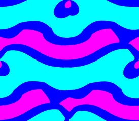 Abstract seamless background pattern of rows placed strips and dots, pink and blue spotsAbstract seamless background pattern of rows placed strips and dots, pink and blue spots