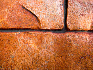 Artificial stone pattern tile flooring